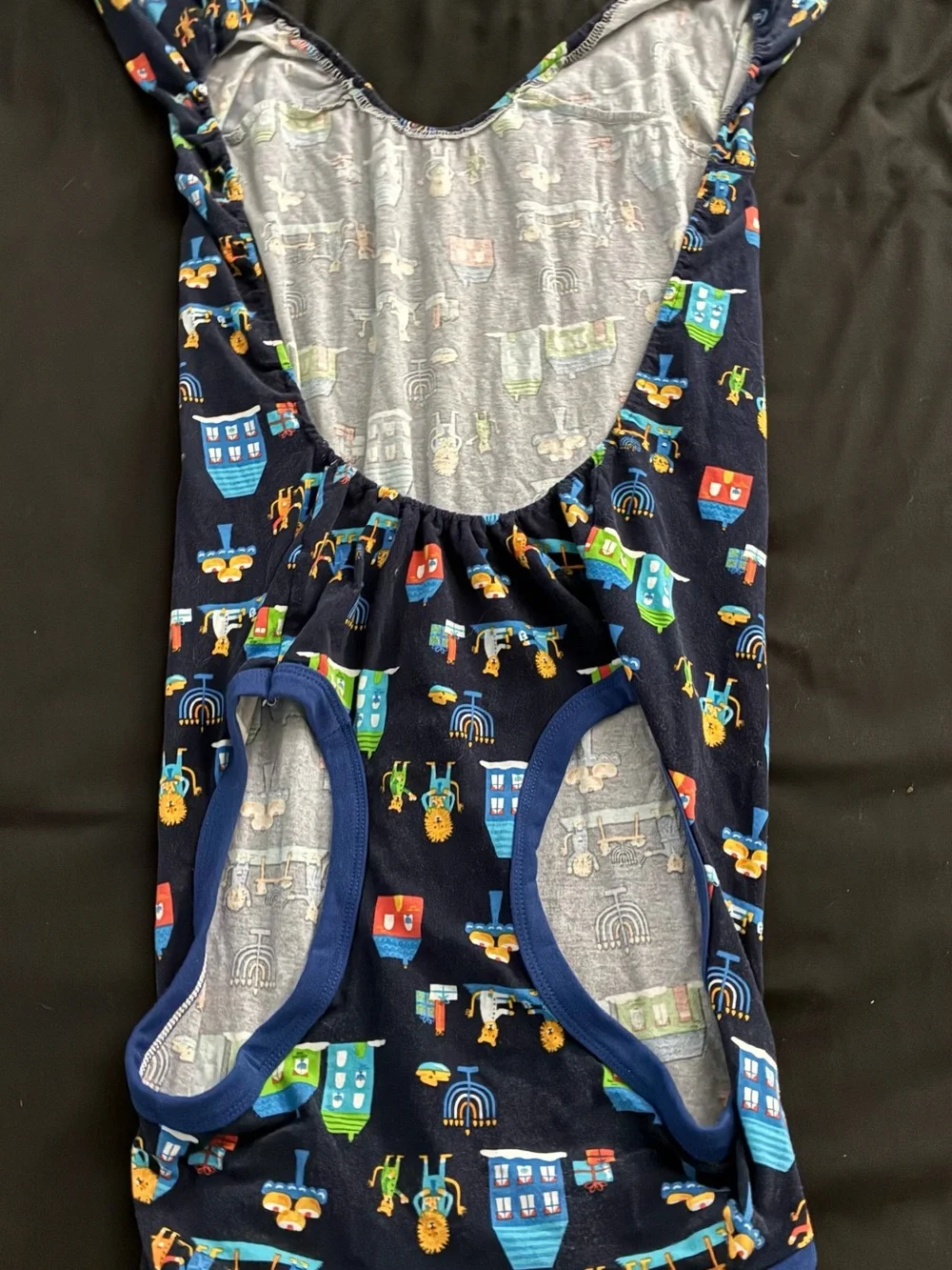 Target Hanukkah Dog Pajamas Onesie - Size XL